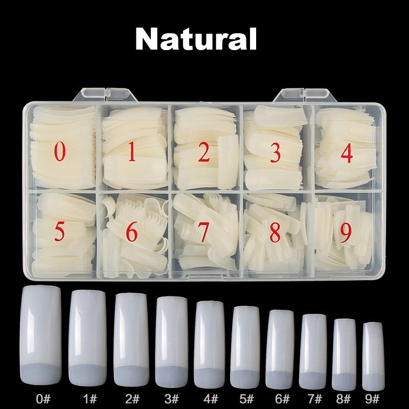 Half Cover Nail Tips
