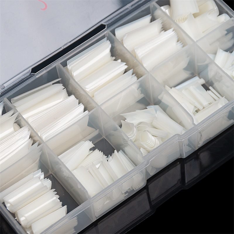 500PCS C Curve Well-less French Nail tips With Box – Dreamynailsupply.com